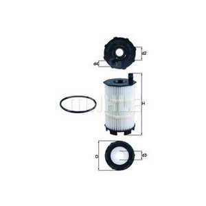 Oliefilter KNECHT OX 350/4D