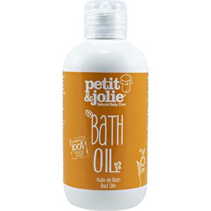 Petit&Jolie baby badolie - 200 ml - natuurlijke huidverzorging - verzacht de huid - geschikt voor zeer gevoelige kinderhuidjes