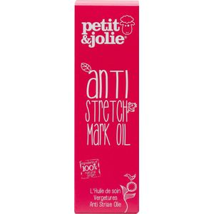 Petit&Jolie Anti Striae oil 100 ml - natuurlijke huidverzorging - verkleint de kans op striae - maakt de huid zacht en soepel