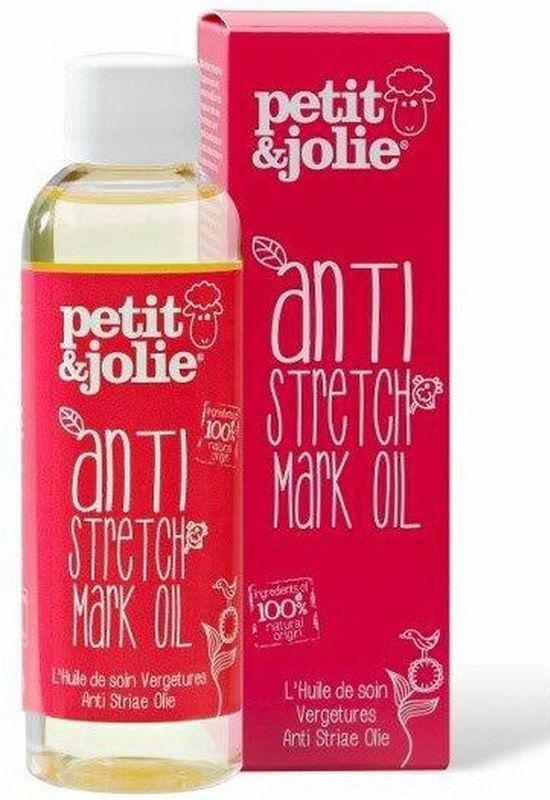 Petit&Jolie - Anti Striae Olie - Natuurlijke Olie - 100ml