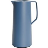 Emsa Isolierkanne Motiva, 1 l, (1-St), Quick-Press-Deckel, Einhandbedienung, 12h warm/24h kalt, Glaskolben