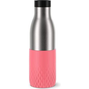 Emsa - Bludrop Waterfles - Roze - RVS - Inhoud 0,5 L