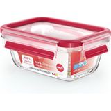 EMSA Frischhaltedose ""Clip & Close"" aus Glas, rechteckig, 0,45 l