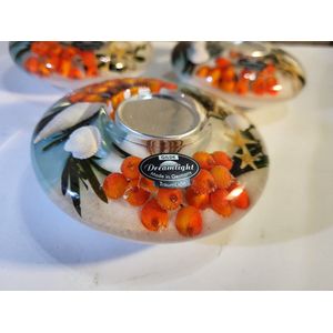 Waxinelichthouder met Schelpen en Besjes in Giethars Exclusief Design Traumlicht
