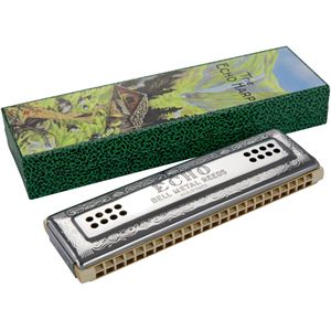 HOHNER Echo Harp 96 mondharmonica in C/G-toon