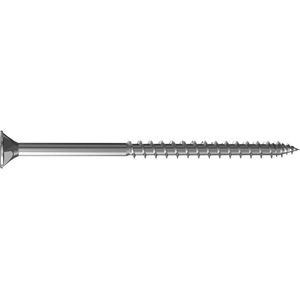 HOX® professionele schroef universele schroef, houtschroef met Europese technische goedkeuring/gedeeltelijke schroefdraad / 6 x 50 mm / 75 stuks