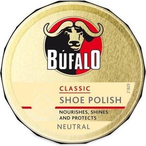 Bufalo - Classic Shoe Polish - Neutraal - 75ml - Schoenonderhoud