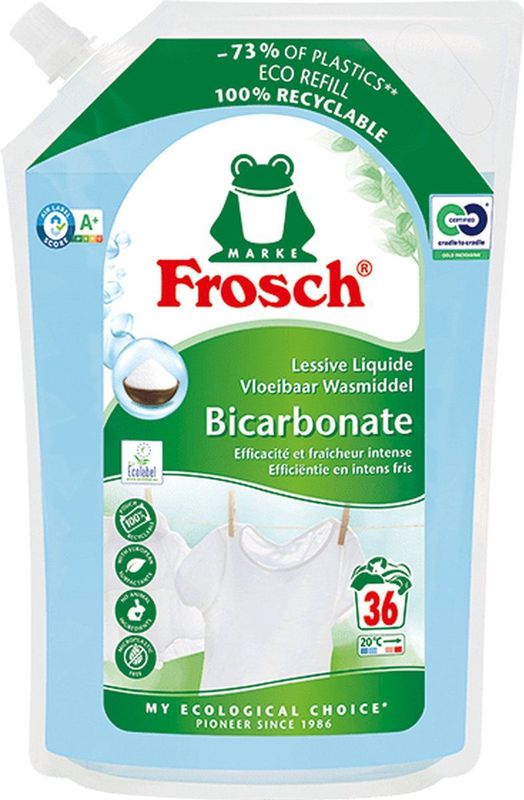 Frosch - Bicarbonate Wasmiddel - Wit - Bicarbonaat - 1.5 L