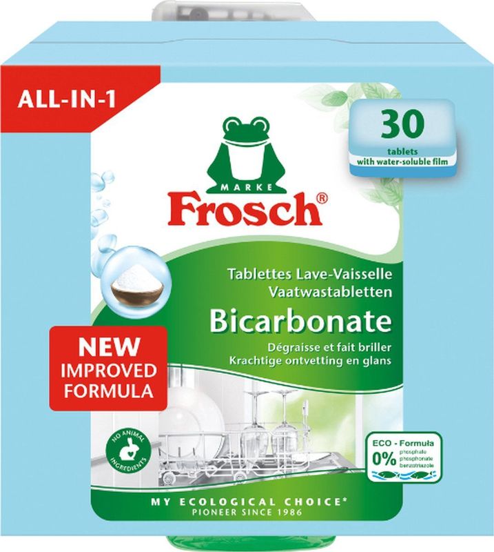 Frosch - All-in-1 Vaatwastabletten - 30 Stuks - Bicarbonate