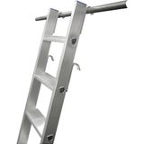 KRAUSE Treden-stellingladder, om op te hangen, 2 paar inhanghaken inbegrepen, 6 treden