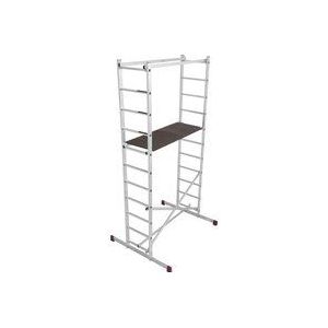 KRAUSE Montagesteiger, platform 1,5 x 0,56 m, werkhoogte 4 m
