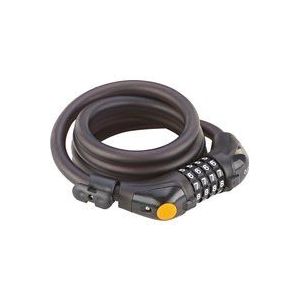 Fietsslot - Zwart - Cijfercombinatie - Veiligheidsgraad 3 - 150 cm - 500 g