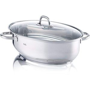 Fissler Special braadpan edelstaal met glasdeksel - 38 cm