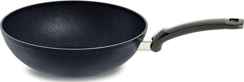 Fissler Adamant Wokpan 28 cm - Krasbestendig en met praktische inhaakfunctie