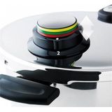 Fissler Vitavit Premium 2022 - Snelkookpan - 6 liter - Met stoominzet