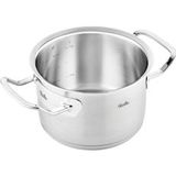 Fissler Kochtopf "ORIGINAL-PROFI COLLECTION", Edelstahl 18/10, (2 tlg.), mit breitem Schüttrand, Kaltmetallgriffen. Made in Germany