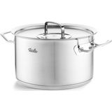 Fissler Kochtopf "ORIGINAL-PROFI COLLECTION", Edelstahl 18/10, (2 tlg.), mit breitem Schüttrand, Kaltmetallgriffen. Made in Germany