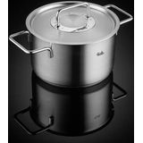 Fissler Pure Kookpan Laag met Rvs Deksel - Ø 16cm - 2,1L