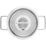 Fissler Pure Kookpan Laag met Rvs Deksel - Ø 16cm - 2,1L