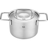 Fissler Pure Kookpan Laag met Rvs Deksel - Ø 16cm - 2,1L