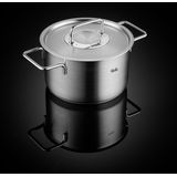 Fissler Pure Kookpan Hoog met Rvs Deksel - Ø 24cm - 4,6L