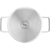 Fissler Pure Kookpan Hoog met Rvs Deksel - Ø 24cm - 4,6L