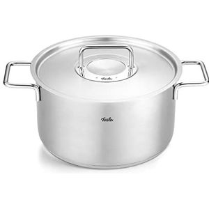 Fissler Pure Kookpan Hoog met Rvs Deksel - Ø 24cm - 4,6L