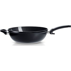 Fissler - Ceratal Orbit - Wokpan - Zwart - Gerecycled Aluminium
