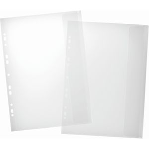 20 x Pagna Dokumentenhüllle A4 215x330mm mit Klappe seitlich 5 Stück