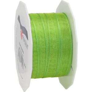 PRÄSENT Geschenkbänder 10 mm x 25 m grasgrün