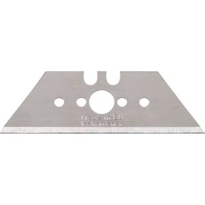 kwb Trapeziummessen voor tapijtmessen (6 stuks, extreem scherp, 60 x 19 x 0 5 mm, in praktische dispenserdoos)