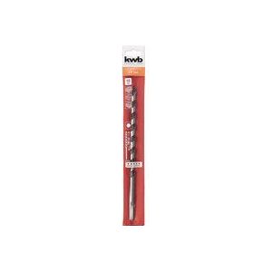 kwb 3-S Japan slangenboor ø 28 mm, 165 mm van blank geslepen CV-staal met superscherpe punt, centreerpunt en E 6.3 schacht