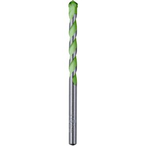 kwb Hardcut granietboor Ø 6 mm met speciale hardmetalen snijkant, asymmetrische, op hoge temperatuur gesoldeerde hardmetalen plaat, optimaal boormeeltransport en ronde schacht, extreem duurzaam,