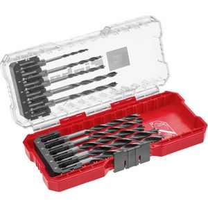Einhell 108733 Hout-spiraalboorset 10-delig 3 mm, 4 mm, 5 mm, 6 mm, 7 mm, 8 mm 1 set(s)