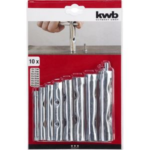 KWB Pijpsleutel set | 10-delig - 110590 110590