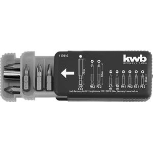 KWB Bitdispenser (9-delig)