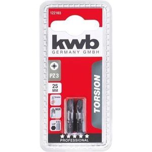 KWB 2 Bits 25mm Torsie Pz 3