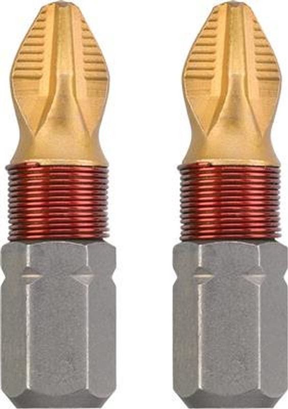 KWB 2 Bits 25mm Titaan Ph 2 Kaart