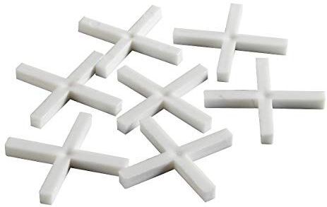 Tegelkruisjes - Wit - Kunststof - 200 Stuks