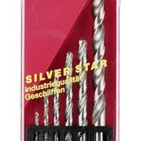kwb Silver Star HSS-G Metaalborenset, 6-delig, voor alle gangbare boormachines