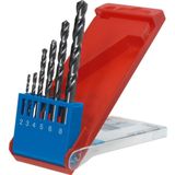 kwb Silver Star HSS-G Metaalborenset, 6-delig, voor alle gangbare boormachines
