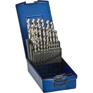 kwb 205720 Silver Star metaalboorset, HSS-G - boorset, 25-delig voor alle gangbare boormachines