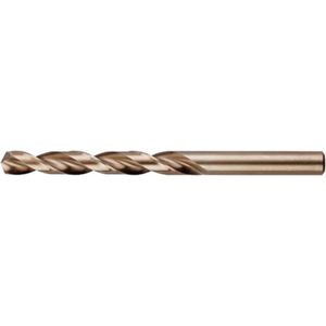 kwb Cobalt HSS-E metaalboor Ø 10 mm met speciale puntafwerking voor uitstekende maatnauwkeurigheid bij het boren van moeilijk verspanbare stoffen met accuschroevendraaiers en boormachines