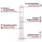 EINHELL SDS-Plus Bohrer-Set 265515, 6-14 mm, 210 mm, 7-teilig
