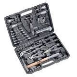 Gereedschapskoffer - Robuust Hardkunststof - 63-Delige Gereedschapsset