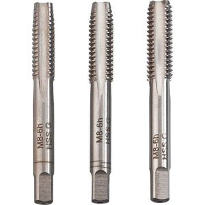 KWB - Handtappenset - Schroefdraadtappen - M3 - 3-delig