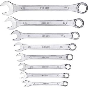 KWB - Kraftixx Gabel-Ring-Schlüsselsatz, 8-teilig 460390