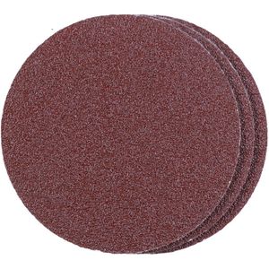 kwb by Einhell 3 Q-STICK schijven, 150 mm, K80, staande bandschuurmachine-accessoires (Ø 150 mm, geschikt voor Einhell stand-band-schijfschuurmachine TC-US 400, 3 x K80 slijpschijven)