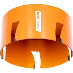 kwb Gatenzaag Ø 127 mm met hoge temperatuur gesoldeerde tanden, diamantgeslepen, snelle spaanafvoer, centreerboor 6 mm voor universeel gebruik