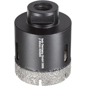 kwb Diamant tegelgatboor voor haakse slijper, gatenzaag met M14-opname, diamantboorkroon, diameter 50 mm